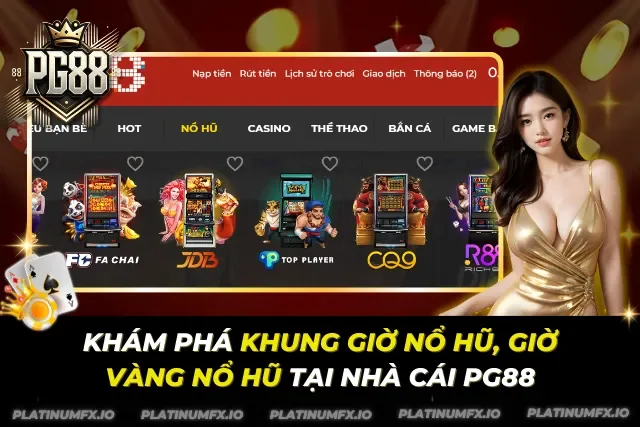 Khám Phá Khung Giờ Nổ Hũ, Giờ Vàng Nổ Hũ Tại Nhà Cái PG88