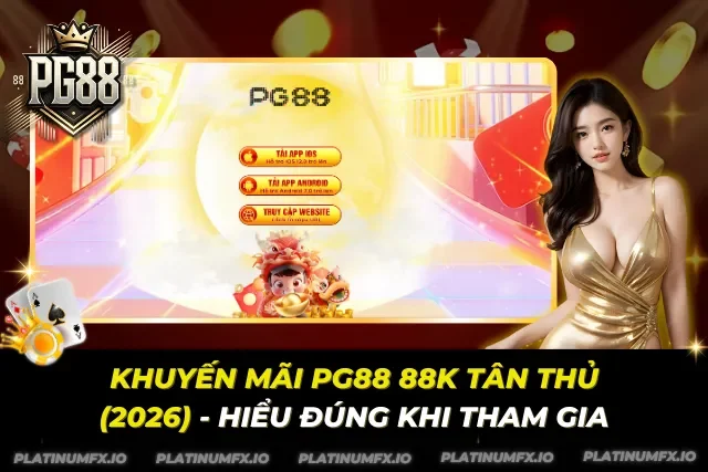 Khuyến Mãi PG88 88K Tân Thủ (2026) – Hiểu Đúng Khi Tham Gia